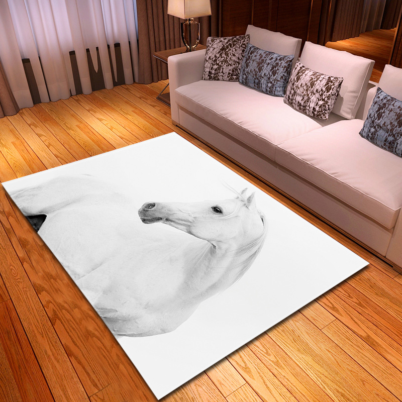 Whimsical Animal Portrait Rugs